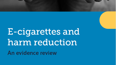 E Cigarettes And Harm Reduction Report Cover