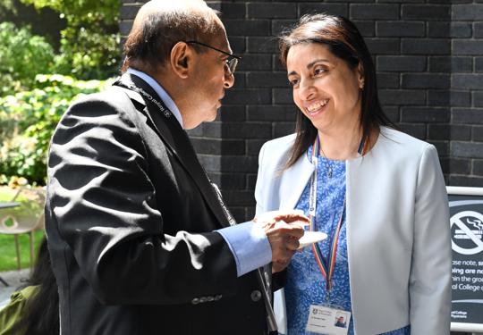 Mumtaz Patel At A Meet Your President Session