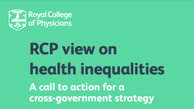 RCP View On Health Inequalities